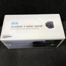 Load image into Gallery viewer, Blink Outdoor Add-On Camera + Solar Panel Charging Mount Alexa 1080p NEW Sealed
