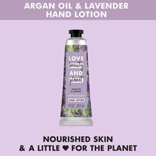 Load image into Gallery viewer, Pack of 24 Love Beauty And Planet Hand Lotion 1oz (Argan Oil &amp; Lavender)
