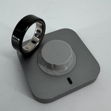 Load image into Gallery viewer, Oura Ring Gen 4 Size 12 Black &amp; Charging Base
