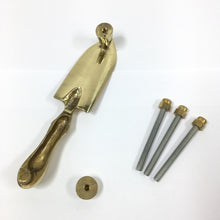 Load image into Gallery viewer, Door Knocker - Trowel - Polished Brass  (167-PB)
