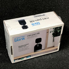 Load image into Gallery viewer, Blink Mini Pan-Tilt Rotating Indoor Plug-in Smart Security Camera, NEW/SEALED
