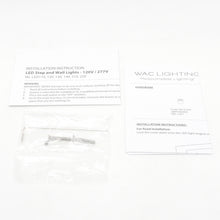 Load image into Gallery viewer, WAC Lighting LED Diffused Step Wall 3000K (Black) WL-LED130-C-BK
