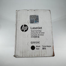 Load image into Gallery viewer, HP Q2612AC One LaserJet Black Printer Toner Cartridge Sealed Box Authentic
