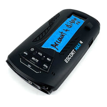 Load image into Gallery viewer, *READ* Escort MAX 4 Radar Detector NO APP ACCESS &amp; DISPLAY ISSUE
