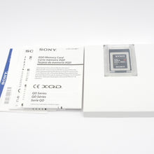 Load image into Gallery viewer, Sony Memory Card XQD G Series 120GB (QD-G120F/J) 440mb/s Read 400mb/s Write
