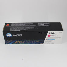 Load image into Gallery viewer, NEW Genuine HP 206X W2113X Magenta High Yield LaserJet Toner Cartridge SEALED
