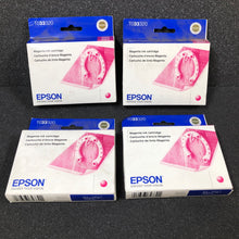Load image into Gallery viewer, LOT OF 4 Genuine Epson T033320 Ink Cartridge Magenta EXP 04/2013
