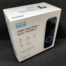 Load image into Gallery viewer, New + Sealed -Blink Smart Wi-Fi Video Doorbell Wired/Battery with Sync Module 2
