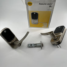 Load image into Gallery viewer, Yale Assure Lever Touchscreen Smart Lock Wi-Fi Satin Nickel YRL226-WF1-619
