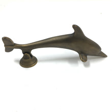 Load image into Gallery viewer, Door Knocker - Dolphin - Antique Brass (151-AB)
