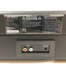Load image into Gallery viewer, Victrola Black Rose Gold Portable Turntable Bluetooth (VSC-550BT)

