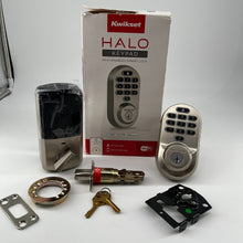 Load image into Gallery viewer, Kwikset HALO Satin Nickel Keypad Electronic Single-Cylinder Smart Lock Deadbolt
