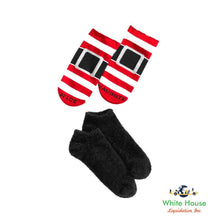 Load image into Gallery viewer, HUE Footsie Socks Gift Box Set U20277-79100 (White) 2-pack
