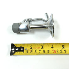 Load image into Gallery viewer, IDH Brass 13016-26D: 4" Cup Wall Mount Door Stop w/Hook - Satin Chrome

