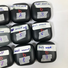 Load image into Gallery viewer, LOT OF 9 Beats Fit Pro Black A2578 Earbuds FOR PARTS ISSUES
