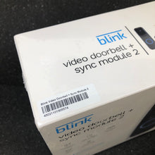 Load image into Gallery viewer, New + Sealed -Blink Smart Wi-Fi Video Doorbell Wired/Battery with Sync Module 2
