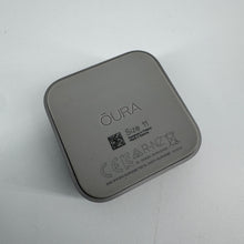 Load image into Gallery viewer, Oura Ring Gen 4 Size 11 Silver &amp; Charger Base
