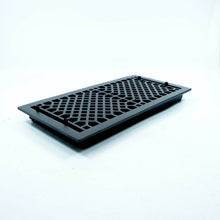 Load image into Gallery viewer, Signature Hardware Floor Register w/Louvers 9" x20" (Oil Rubbed Bronze) ANT920BR
