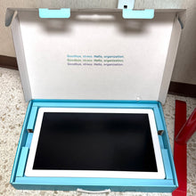 Load image into Gallery viewer, *CRACKED BUT WORKS* Skylight Calendar Max 27” Smart Digital Calendar Shadow Box
