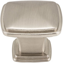 Load image into Gallery viewer, Jeffrey Alexander 1091AB Milan Plain Square Knob, Brass/Antique Brass
