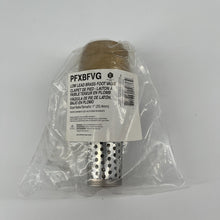 Load image into Gallery viewer, ProFlo 1" Brass Foot Valve with Stainless Steel Filter - PFXBFVG
