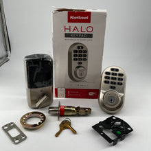 Load image into Gallery viewer, Kwikset HALO Satin Nickel Keypad Electronic Single-Cylinder Smart Lock Deadbolt
