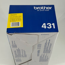 Load image into Gallery viewer, NEW Genuine Brother TN431Y Yellow Toner Cartridge OEM 1,800 Page Yield
