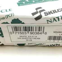 Load image into Gallery viewer, SKILCRAFT 8-1/2"x 14" White Copying Paper 20LB 500 Sheets (1 Pack)
