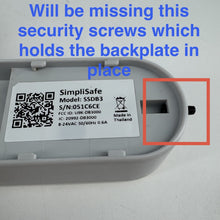 Load image into Gallery viewer, SimpliSafe Pro Video Wired Doorbell 1080p SSDB3 Camera Smart Home Security

