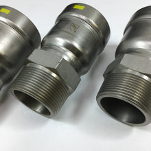 Load image into Gallery viewer, Lot of 3 NIBCO BenchPress 1-1/2" G PCH204 Male Adapter (2032000HPC)

