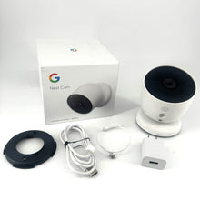 Load image into Gallery viewer, Google Nest Wire Free Security Indoor/Outdoor Camera (Snow) G3AL9
