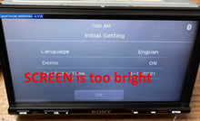 Load image into Gallery viewer, Sony XAV‑AX3250 – 7" Touchscreen Receiver  (BAD SCREEN!)
