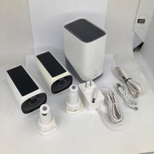 Load image into Gallery viewer, EufyCam 3, 2-Outdoor Wireless 4K Solar Powered Security Cameras w/ HomeBase 3
