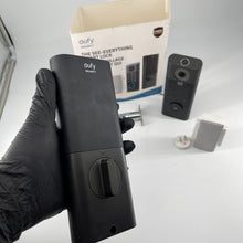 Load image into Gallery viewer, eufy Security S330 Video Smart Lock 2K Camera Doorbell Fingerprint.
