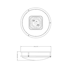Load image into Gallery viewer, EnviroLife Designers Fountain Flush Mount Ceiling Light 14" Round (EV1414C3C-35)
