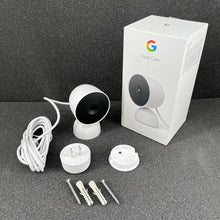 Load image into Gallery viewer, Google Nest Security Cam Indoor 1080p Wired 2nd Generation (White Snow) GJQ9T
