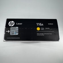 Load image into Gallery viewer, HP 116A Yellow Standard Capacity Toner Cartridge W2062A
