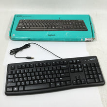 Load image into Gallery viewer, Logitech K120  Keyboard - Black (Open Box)
