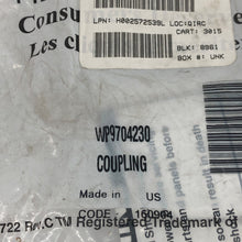 Load image into Gallery viewer, x2 OEM Whirlpool KitchenAid WP9704230 Replacement Parts Blender Drive Coupling
