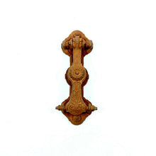 Load image into Gallery viewer, Signature Hardware Iron Door Knocker Gate Pull Rust 8.5 in. (019033RU)
