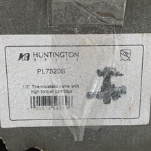 Load image into Gallery viewer, HUNTINGTON BRASS PL7520S 1/2" THERMOSTATIC VALVE TWO OUTLET DIVERTER HANDLE

