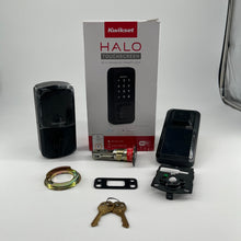 Load image into Gallery viewer, Kwikset Halo Touchscreen Wi-Fi Enabled Smart Lock Matte Black, Alexa Enabled
