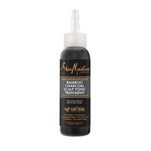 Load image into Gallery viewer, SheaMoisture African Black Bamboo Charcoal Tonic Treatment (2oz/59ml) Pack of 4
