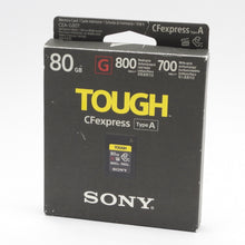 Load image into Gallery viewer, Sony 80GB CFexpress Type A TOUGH Memory Card (CEA-G80T)
