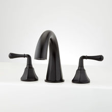 Load image into Gallery viewer, Signature Hardware Key West Deck Mounted Roman Tub Faucet (SHKW3RT2) Matte Black
