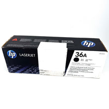 Load image into Gallery viewer, HP 36A CB436A Black LaserJet Toner Cartridge Genuine SEALED P1505 M1120 M1522
