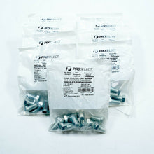 Load image into Gallery viewer, 1/2-13 x 1" Hex Head Cap Screws / Bolts Grade 2 Zinc Coated 90 Pcs Pack
