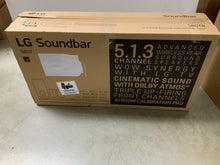 Load image into Gallery viewer, LG 5.1.3 Channel S80TR Home Theater Soundbar w/ Wireless Subwoofer &amp; Speakers
