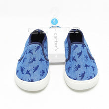 Load image into Gallery viewer, Carter's Dinosaur Casual Sneakers Size 5, 6, 7, 8, 9, 10, 12 (Navy Blue)
