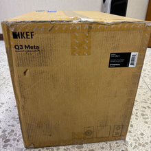 Load image into Gallery viewer, KEF Q3 Meta Bookshelf Speakers (Pair) - Black NIB
